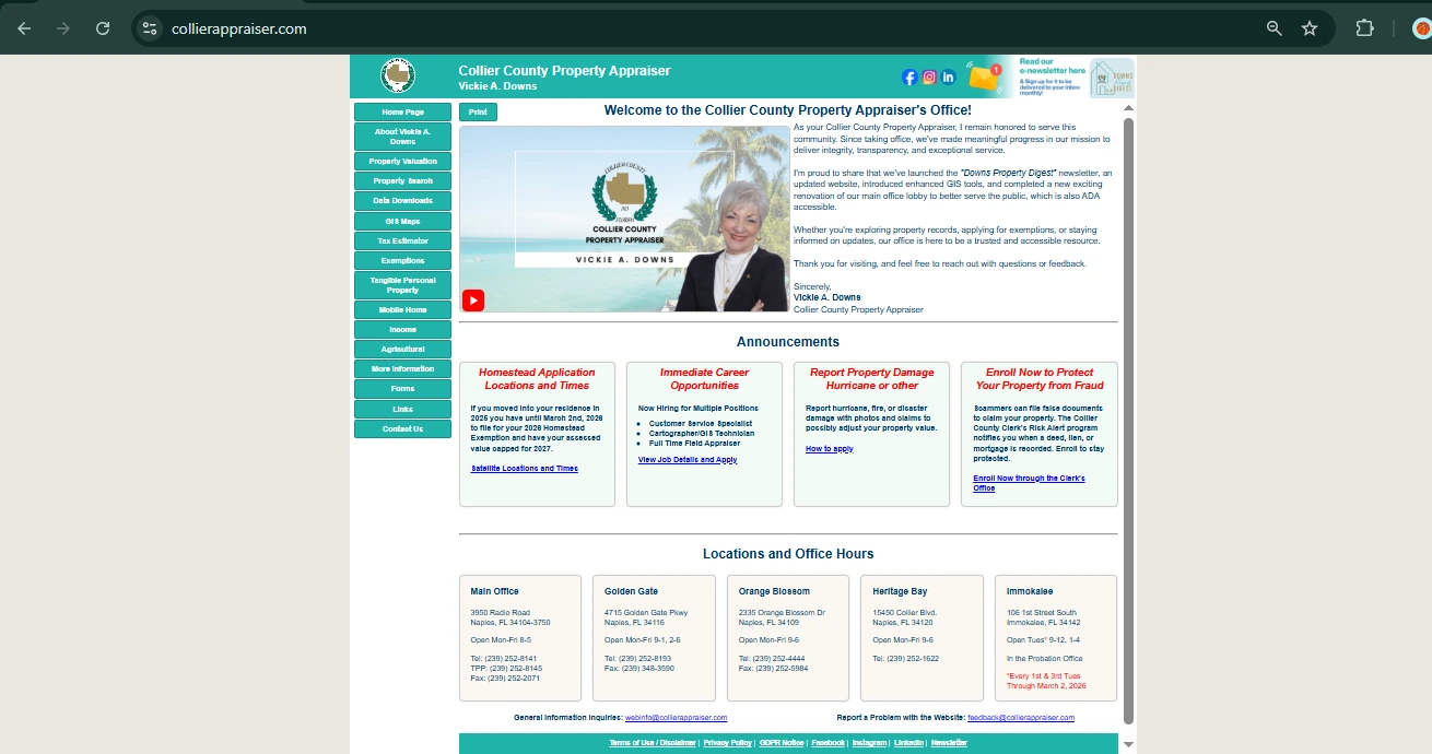 Collier County Property Appraiser