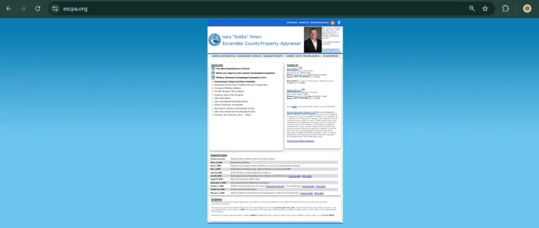 Escambia County Property Appraiser