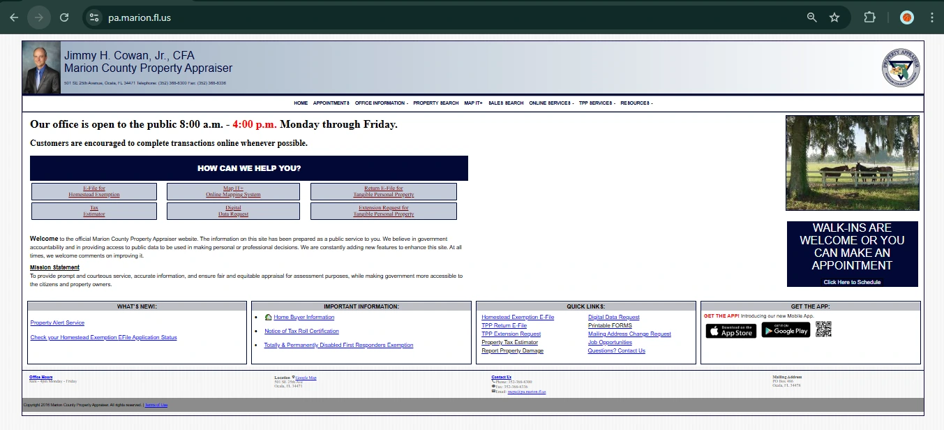 Marion County Property Appraiser