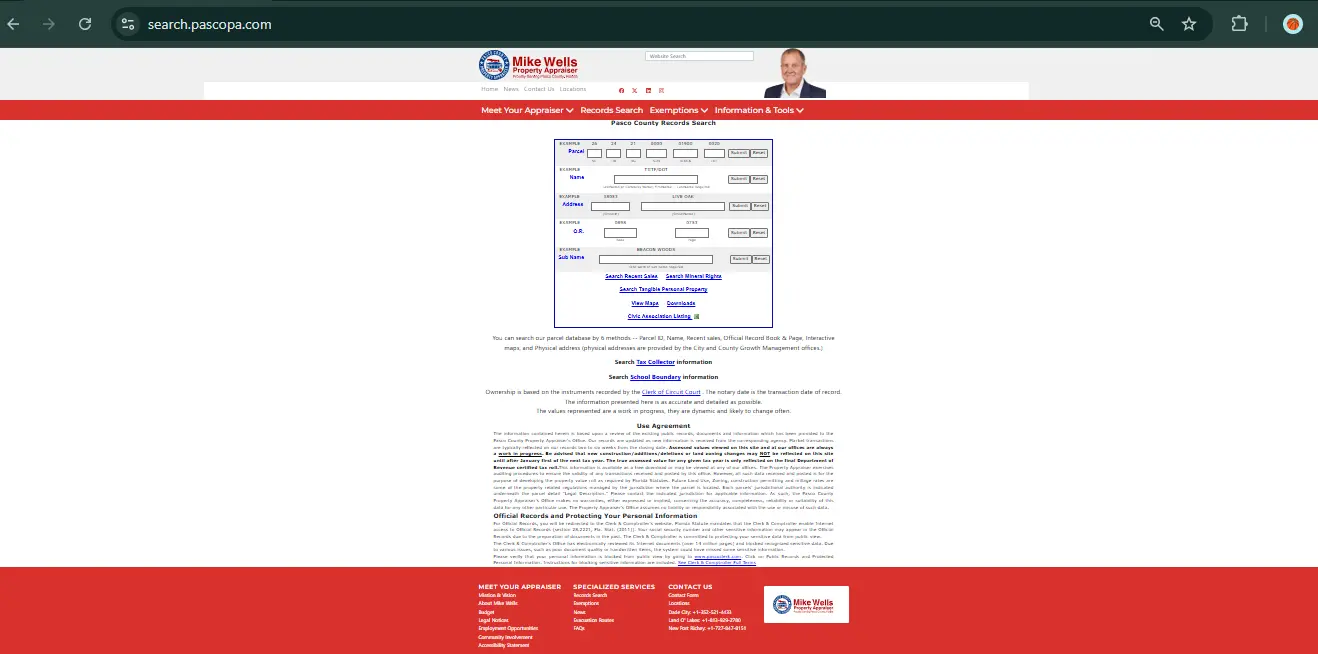 Pasco County Property Appraiser