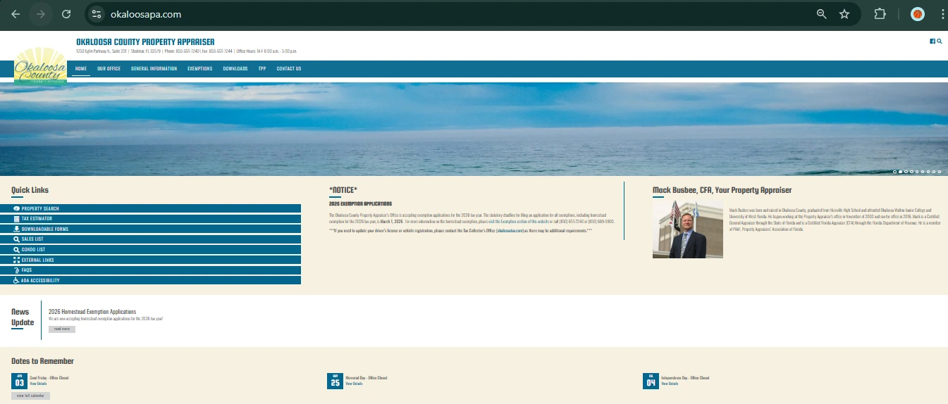 Okaloosa County Property Appraiser