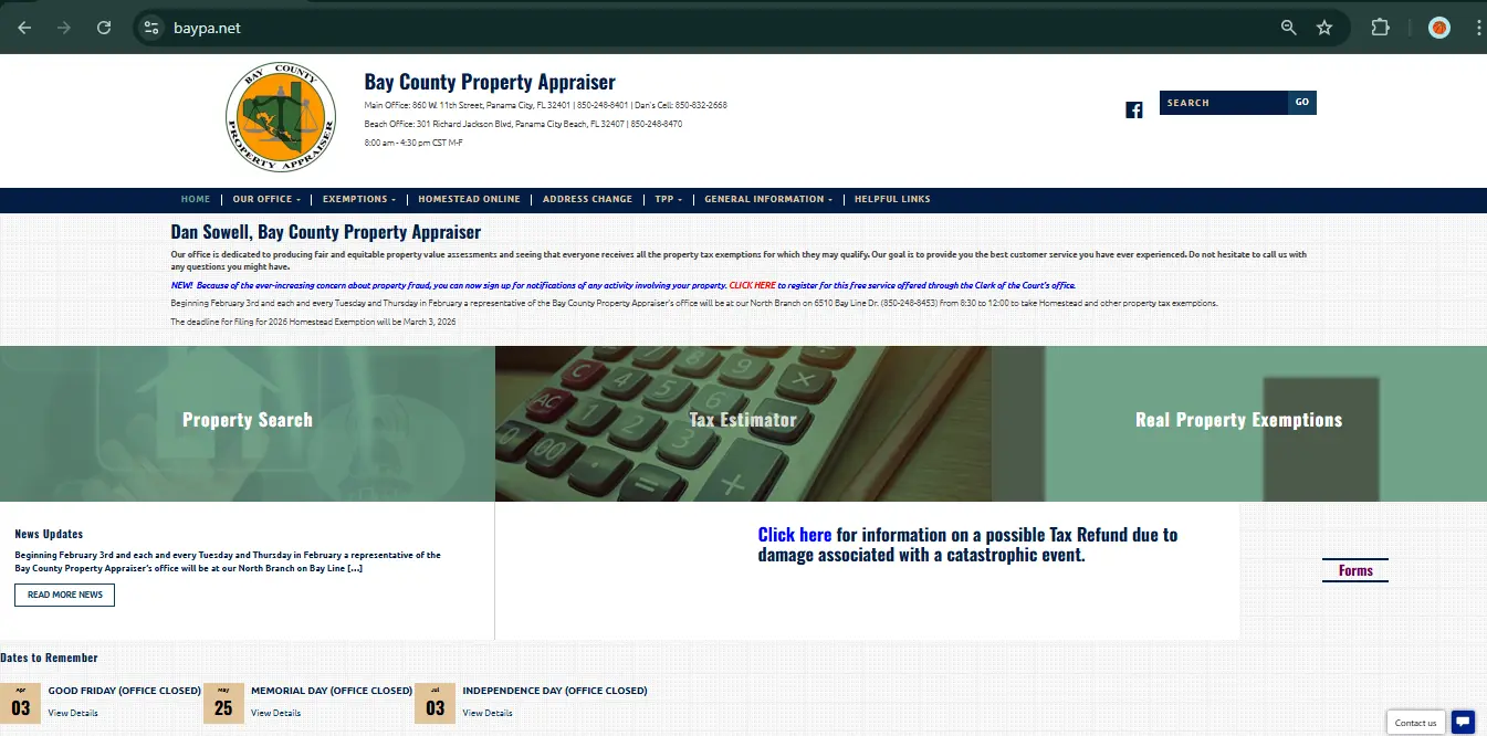 Bay County Property Appraiser