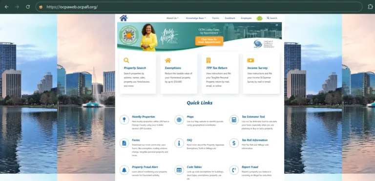 Orange County Property Appraiser Search