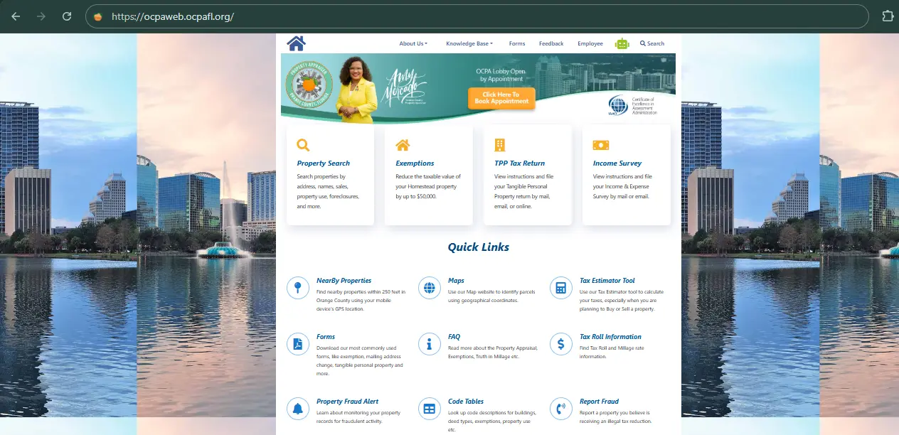 Orange County Property Appraiser Search