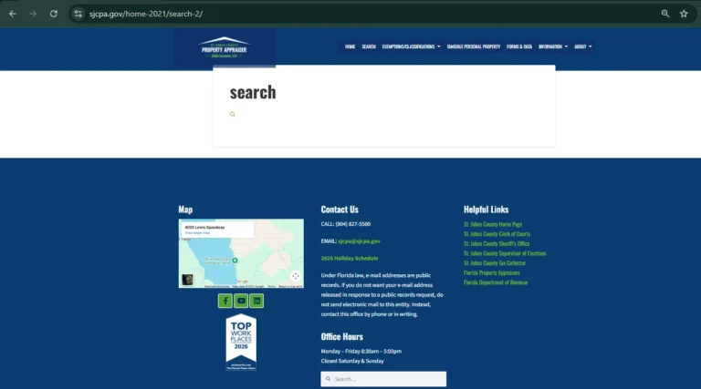 St. Johns County Property Appraiser